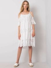 Kraftika O bella bílé šaty s otevřenými rameny, velikost s