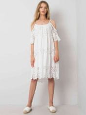 Kraftika O bella bílé šaty s otevřenými rameny, velikost m