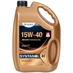 Velvana Minerální motorový olej Syntanol 15W-40 4l