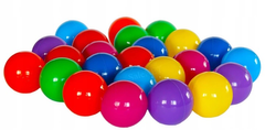 ModernHome Plastové míčky do bazénku - 100 kusů