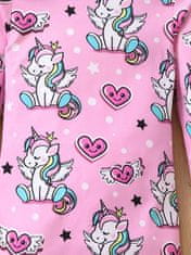 Unicorn Dětské sportovní šaty růžové vel. 110 - Jednorožec