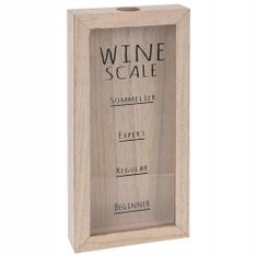 Koopman Nástěnný rámeček na zátky od vína 30 x 15 cm