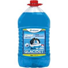 Velvana Zimní směs do ostřikovačů Glacidet Ice Free -30°C - 5l PET láhev