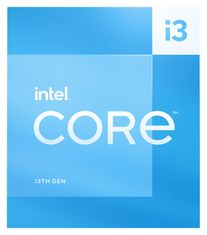 Intel Core i3-13100 / Raptor Lake / LGA1700 / max. 4,5GHz / 4C/8T / 12MB / 60W TDP / BOX