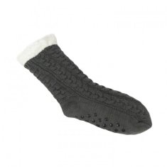 Genius Ideas Černé ponožky Cuddly