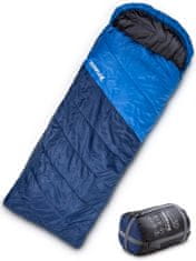 KEENFLEX Třísezónní spací pytel Twin Zips -11,7°C, modrá