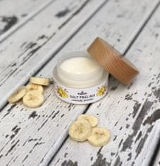 Santini Cosmetics Zjemňující solný peeling Banán a karamel