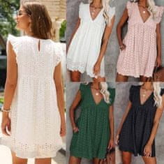VIVVA® Pohodlné Letní šaty BELLACHIC Růžová S/M