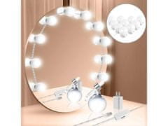 Verk 24269 Led světla na zrcadlo k toaletnímu stolku 10 ks