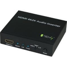 Techly Hdmi Audio Inserter 4K