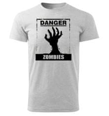 STRIKER Tričko Danger zombies Barva: Bílá, Velikost: S