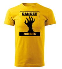 STRIKER Tričko Danger zombies Barva: Bílá, Velikost: S