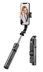 MXM Selfie tyč Fangtuosi s LED světly a Bluetooth + vestavěný tripod