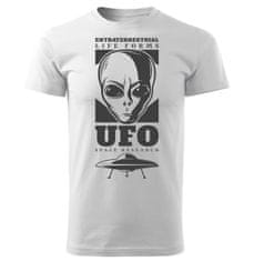 STRIKER Tričko UFO space research Barva: Černá, Velikost: S