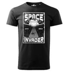 STRIKER Tričko Space invader Barva: Černá, Velikost: S