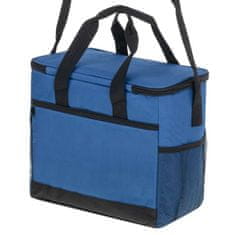Iso Trade Pikniková termo taška, 31 x 18 x 27 cm, 16 l | modrá