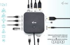 I-TEC dokovací stanice USB-C, 3x Display, LAN, PD 100W + i-tec Universal Charger 112 W