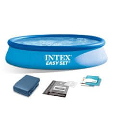 Intex Zahradní expanzní bazén 396 x 84 cm INTEX 28143 2W1