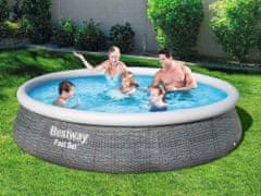 Bestway Rozšiřitelný zahradní bazén 396 x 84 cm set 16v1 Bestway 57376
