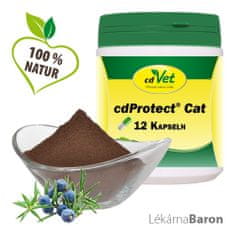 cdVet Odčervovací byliny pro kočky - kapsle - Množství: 12 kapslí