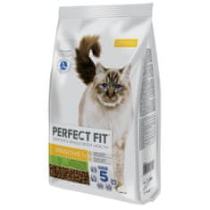 Perfect fit granule krůtí pro dospělé kočky s citlivým zažíváním 7kg