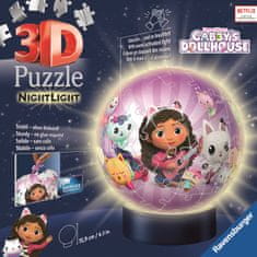 Ravensburger Puzzle-Ball Gabby’s Dollhouse 72 dílků (noční edice)