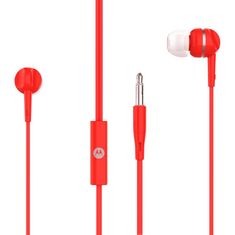 Motorola Sluchátka In-Ear Wired Pace 105, barevné varianty Červená
