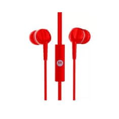 Motorola Sluchátka In-Ear Wired Pace 105, barevné varianty Červená