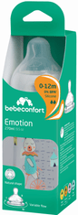 Bebeconfort Kojenecká láhev Emotion 270ml 0-12m White
