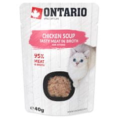 Ontario Polévka Kitten kuřecí 40 g