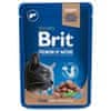 BRIT Premium Chunks in Gravy with Liver for Sterilised Cats 100 g