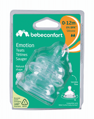 Bebeconfort Náhradní savičky Emotion 0-12m 2 ks