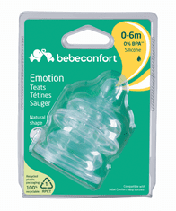 Bebeconfort Náhradní savičky Emotion 0-6m 2 ks