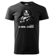 STRIKER Tričko Global chaos Barva: Černá, Velikost: S