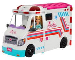 Mattel Barbie Sanitka a klinika 2 v 1 HKT79