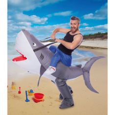 Kostým Žralok - nafukovací oblek - velikost univerzální - unisex