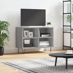 Greatstore TV skříňka šedá sonoma 69,5 x 30 x 50 cm kompozitní dřevo