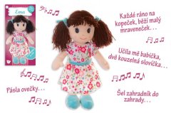InnoVibe Česky mluvící a zpívající hadrová panenka Ema