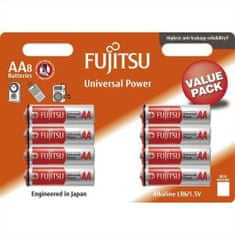 Fujitsu Baterie AA/LR6 FUJITSU Universal Power, 8 ks (blistr).