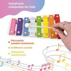 Ulanik Dětský hudební nástroj Xylofon (skládací)