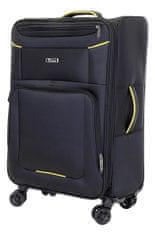 T-class® Cestovní kufr 933, černá, L