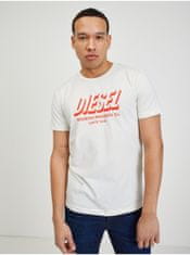 Diesel Bílé pánské tričko Diesel Diegos M