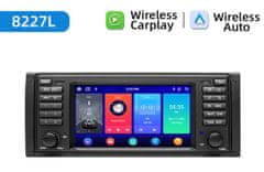 Noname BMW E39,E53 Android 12 systém GPS navigace
