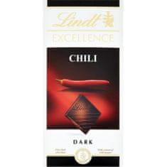 LINDT Excellence hořká čokoláda s čili extraktem 100g