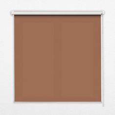 COLORAY.CZ Roleta do okna Hnědý Zatmícící rolet (s podšívkou) 150x140 cm