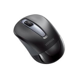 Greatstore Praktická tichá bezdrátová myš USB černá