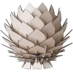 Butopêa Stropní/stolní lampa ve tvaru lotosu, béžová, 39 cm