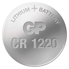 GP Lithiová knoflíková baterie GP CR1220, 5 ks