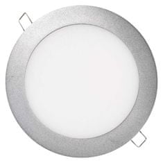 Emos LED podhledové svítidlo PROFI stříbrné, 17,5 cm, 12,5 W, neutrální bílá