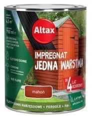 Altax Jednovrstvá impregnace na dřevo a beton mahagon 0,75 l